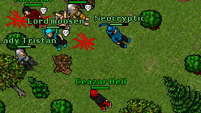Ceazar Hell on screen