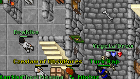 Drabiko on screen