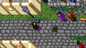 Inbalance on screen