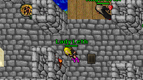 Lady Leth on screen