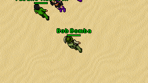 Bob Bomba on screen