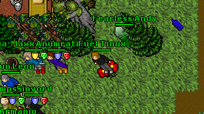 Fuel Tinux on screen