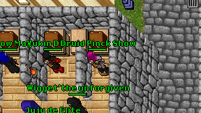Druid Pinck Show on screen