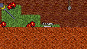 Yzarx on screen
