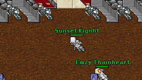 Sunset Kignht on screen