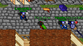 Fire Arm on screen