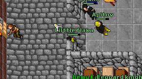 Lilttle flaka on screen