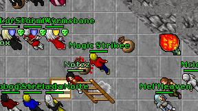 Magic Strikee on screen