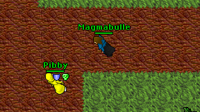 Magmabulle on screen