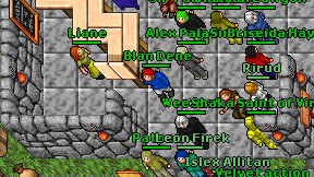 Blan Dene on screen