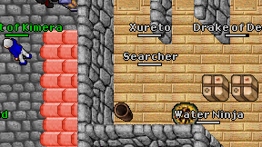 Searcher on screen