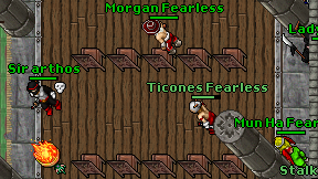 Ticones Fearless on screen