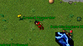 Croack Megardar on screen