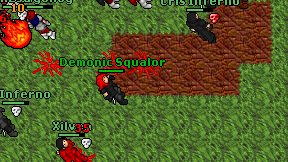 Demonic Squalor on screen