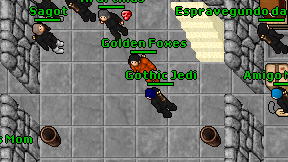 Gothic Jedi on screen