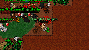 Knight Hagen on screen