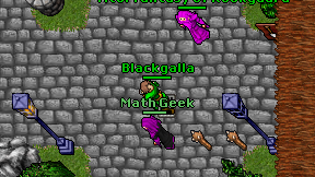 Blackgalla on screen