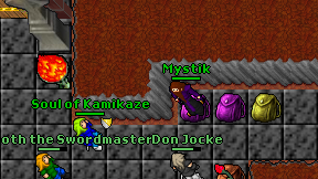 Mystik on screen