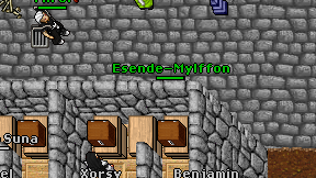 Esende-Mylffon on screen