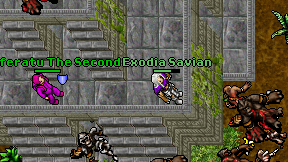 Exodia Savian on screen