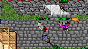 Sajrax on screen