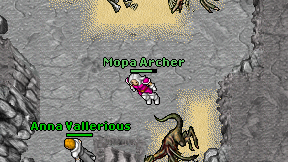 Mopa Archer on screen