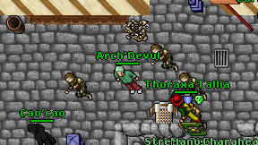 Arch'Devul on screen