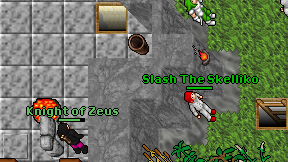 Knight of Zeus on screen