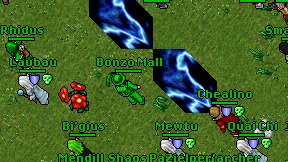 Bonzo Mall on screen