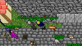 Legandary Dragon on screen