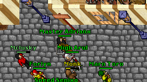 Master Adrianx on screen