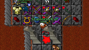 Stainless Rat on screen