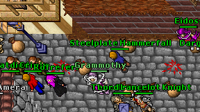 Steelplate Hammerfall on screen
