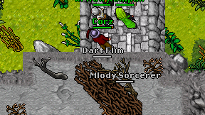 Dart Flim on screen