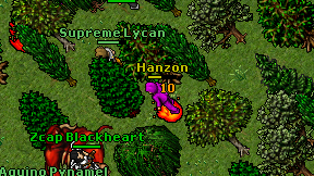 Hanzon on screen