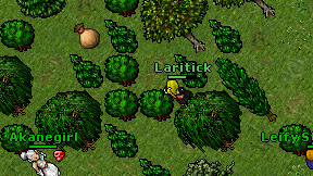 Laritick on screen