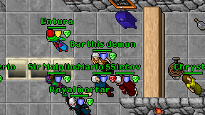 Barthis demon on screen