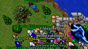 Elnistino on screen
