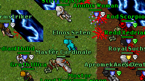 Elnos Seten on screen