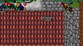Gissen on screen