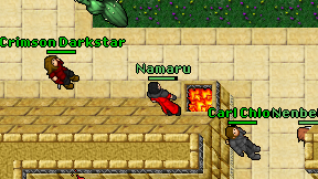 Namaru on screen