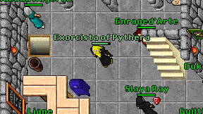 Exorcista of Pythera on screen