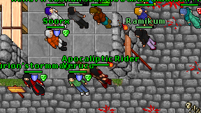 Apocaliptic Rider on screen