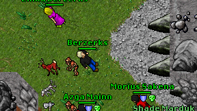 Berzerks on screen