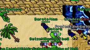 Barata Man on screen