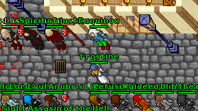 Frostine on screen
