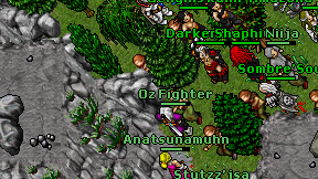 Oz Fighter on screen