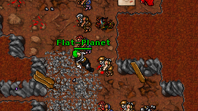 Flat-Planet on screen
