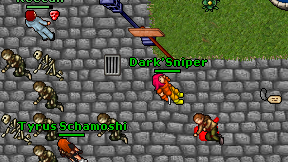 Dark'Sniper on screen