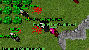 Achilles Legendary on screen